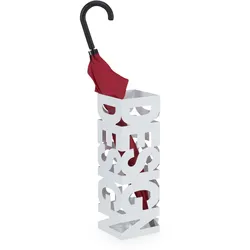 Schirmständer Pop Weiß (BHT 16x48x16 cm) - BHT 16x48x16 cm