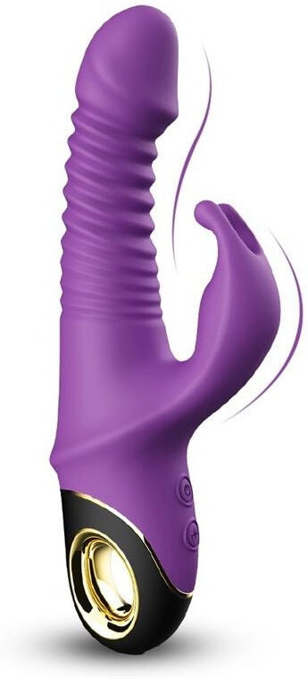 URBAN SKY Vibromasseur avec thrusting et oscillation 360º en silicone doux