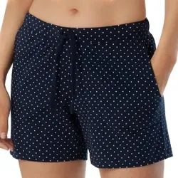 Schiesser Women Mix and Relax Shorts Gepunktet Baumwolle 44 Damen