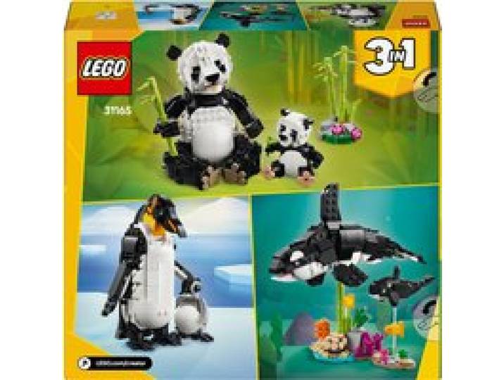 LEGO® CREATOR 31165 Les animaux sauvages : La famille panda