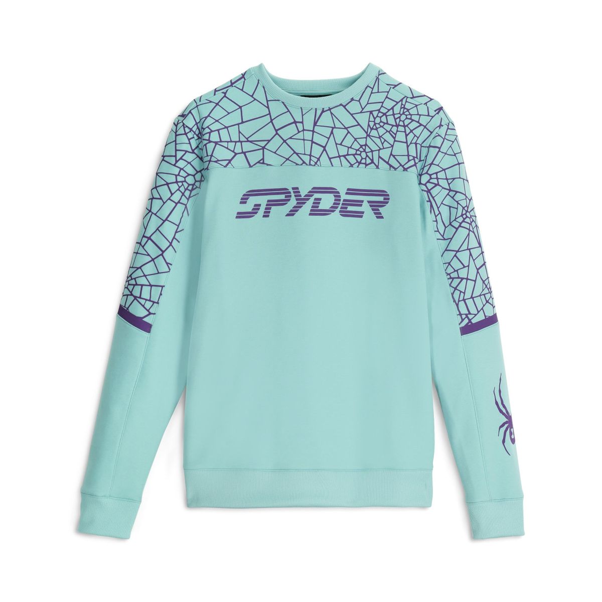 Spyder Speed Fleece Crew glacier blue (GLB) L 38A413500-GLB-L