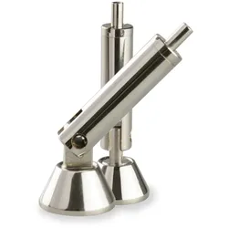 ISOLED Gripperset / Deckenverschraubung (2 Stk.) mit integrierter Rutschklemme und 90°-Gelenk für Stahlseile ISO-112540