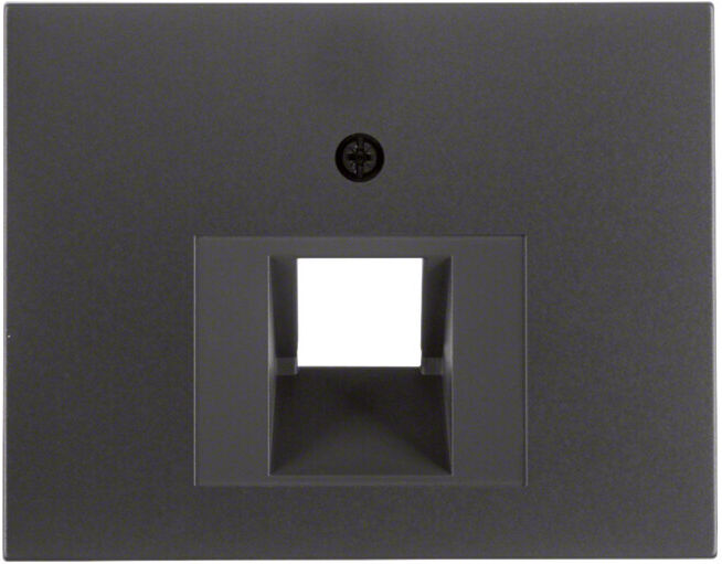 Berker Pièce centrale pour prise UAE anthracite 14077006 (14077006)