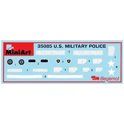 Mini art U.S. Militär Polizei