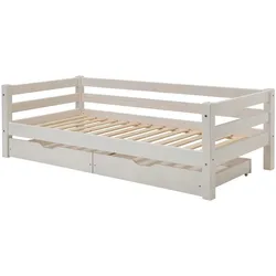 Infanskids Einzelbett mit Rollschubkästen