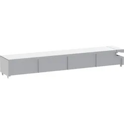 Geberit Spülkastendeckel zu Geberit Monolith Sanitärmodul für WC Aluminum gebürs...