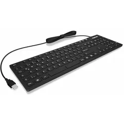 KEYSONIC Industrietastatur, 105 Tasten, USB, FR