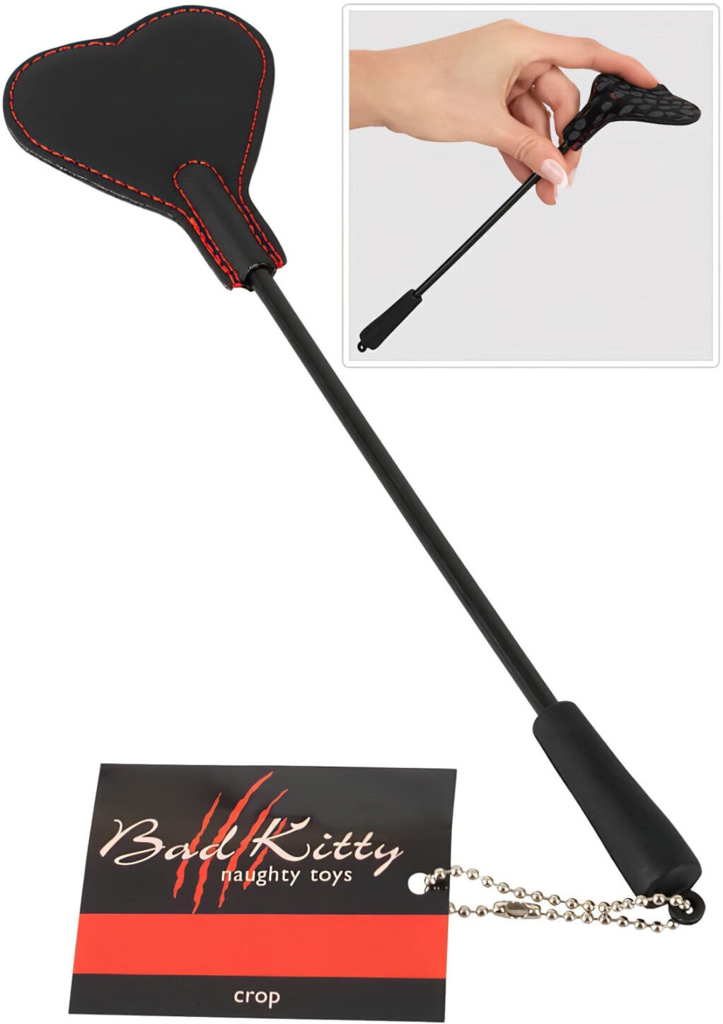 Bad Kitty - Heart Magic Wand - Spanker (25 cm)