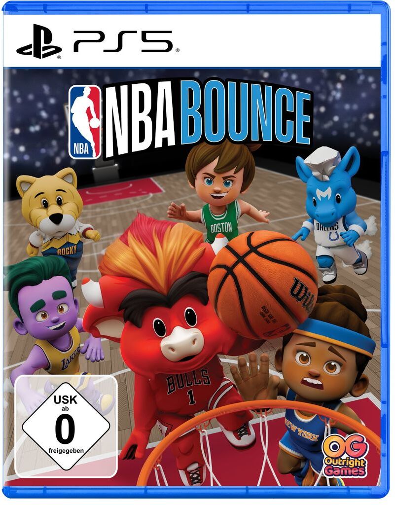 OUTRIGHT GAMES Spielesoftware "NBA Bounce", transparent (weiß, neutral), PlayStation 5, Spielesoftware, Spielesoftware