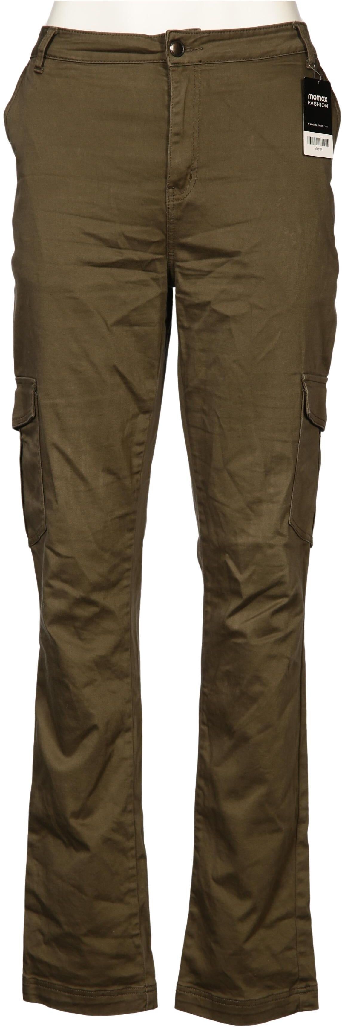 Long Tall Sally Damen Stoffhose, Grün, Gr. EU 46, Baumwolle / Elasthan - Second Hand