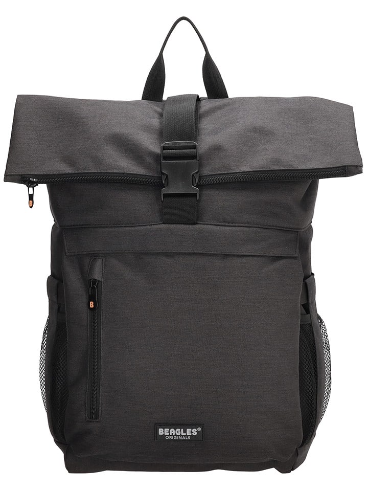 Beagles Rucksack "College" in Schwarz - (B)40 x (H)60 x (T)16 cm - onesize