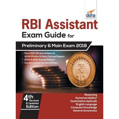 RBI Assistants Exam Guide for Preliminary & Main Exam 4th Edition, Taschenbuch von Disha Experts, Disha Publication, 978-93-87045-49-1