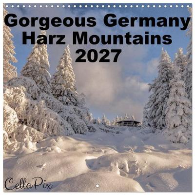 Gorgeous Germany Harz Mountains 2027 (Wall Calendar 2027 12 × 12 Inch) CALVENDO 12 Month Wall Calendar