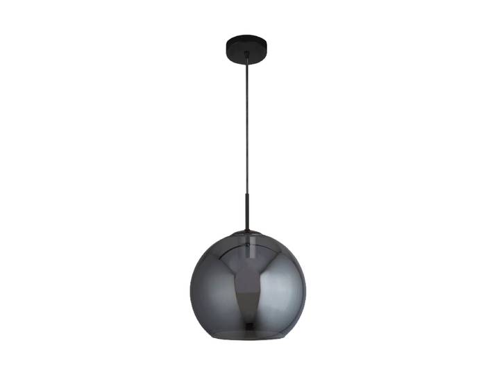 Dimmbare Design Hängelampe „Amsterdam“ Ø 30 cm Schwarz Searchlight