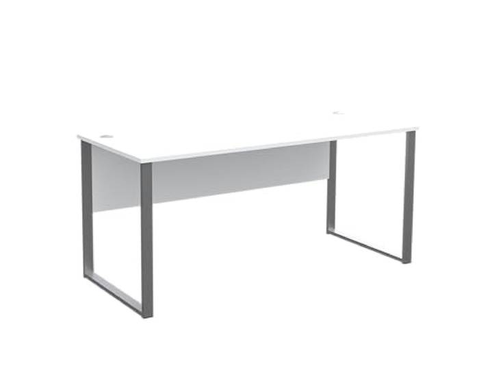 SANTORIN Schreibtisch in Weiß Bürotisch Computertisch 170 x 77 x 73 cm