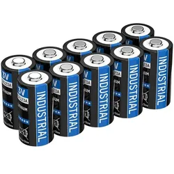 Ansmann 10er-Pack Batterien »INDUSTRIAL« C123