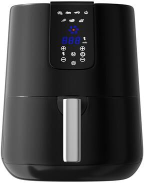 Uber Appliance Air fryer XL Deluxe - 5Qt Digital Display - Ceramic Non stick Non Toxic - 5 Quart