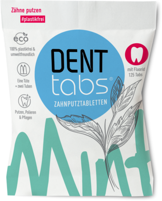 Dr.Dagmar Lohmann pharma + medical GmbH DENTTABS Zahnputztabletten stevia-mint m.Fluorid 125 St 09303765