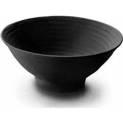 LACOR Kegelförmige Schale aus Melamin SCHWARZ 21x8 1 cm .25 L