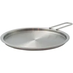 Eva Solo Eva Trio - Deckel - Brushed steel - 20 cm, Zubehör Kochgeschirr, Silber