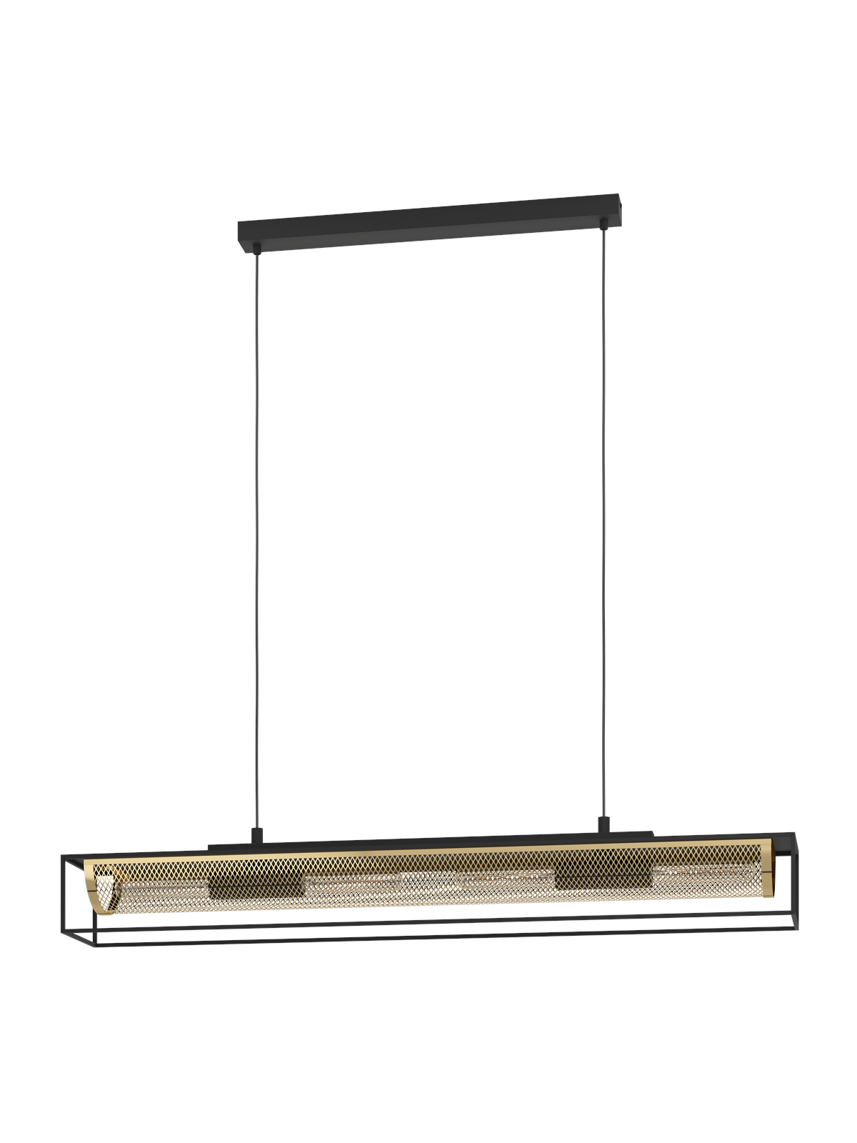 EGLO NOHALES pendant light black/brass
