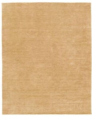 Exquisite Rugs Roche handloomed New Zealand Wool Gold Area Rug