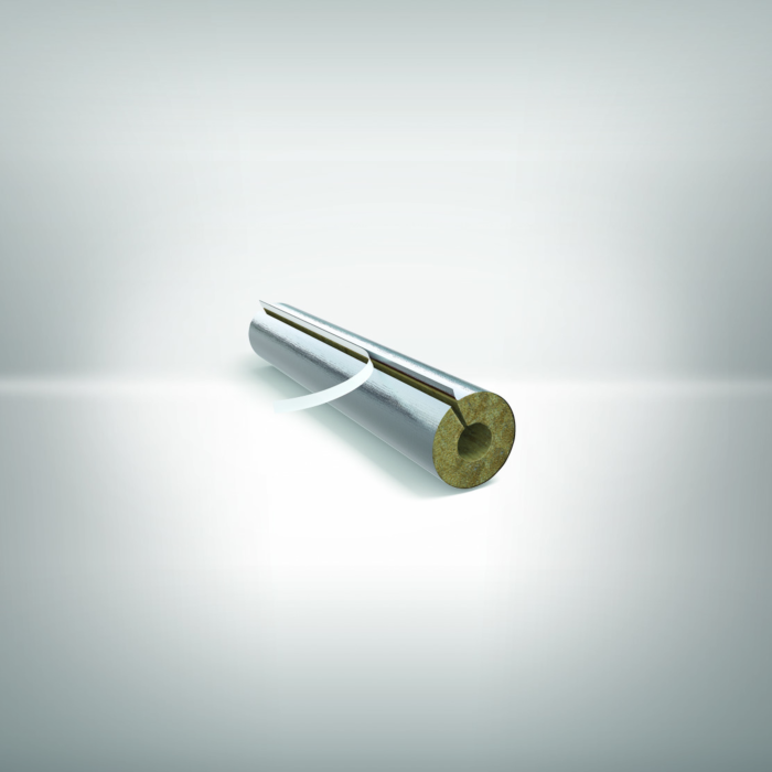 Armstrong-Armacell Armacell Steinwolle Schlauch Rohrschale MF-20X018 MF-20x018, DSD 22 mm, 1 m, Alu ummantelt