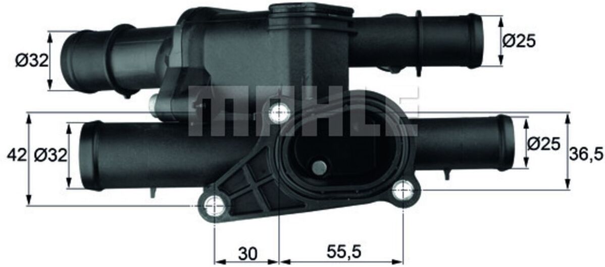 Mahle Termostato, refrigerante TM 1 105