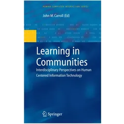 Learning in Communities, Fachbücher von John M. Carroll