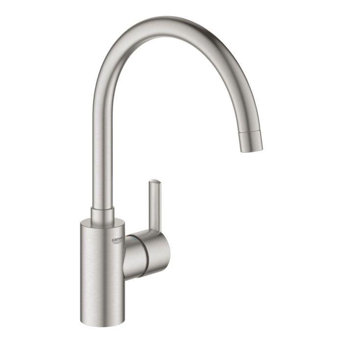 Grohe Feel Küchenarmatur 32670DC2 supersteel, hoher Auslauf