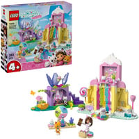 11205 Gabby's Dollhouse Zuckerguss-Gebirge und Kätzchen-Garten, Konstruktionsspielzeug