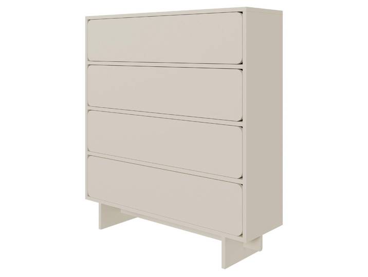 Selsey WUWU - Commode 4 tiroirs\, Greige 101 cm