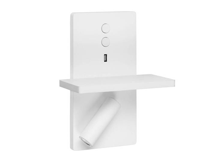 LEDS-C4 Designer Wandlampe E-Lamp Wall Fixture, weiß / opal, für Schlafzimmer, Aluminium, Modern, Wandleuchte, Wandlampe Innen