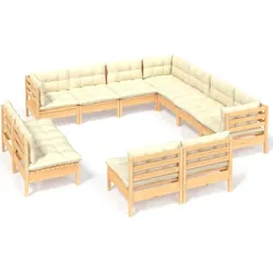 vidaXL, Gartenlounge, Freya