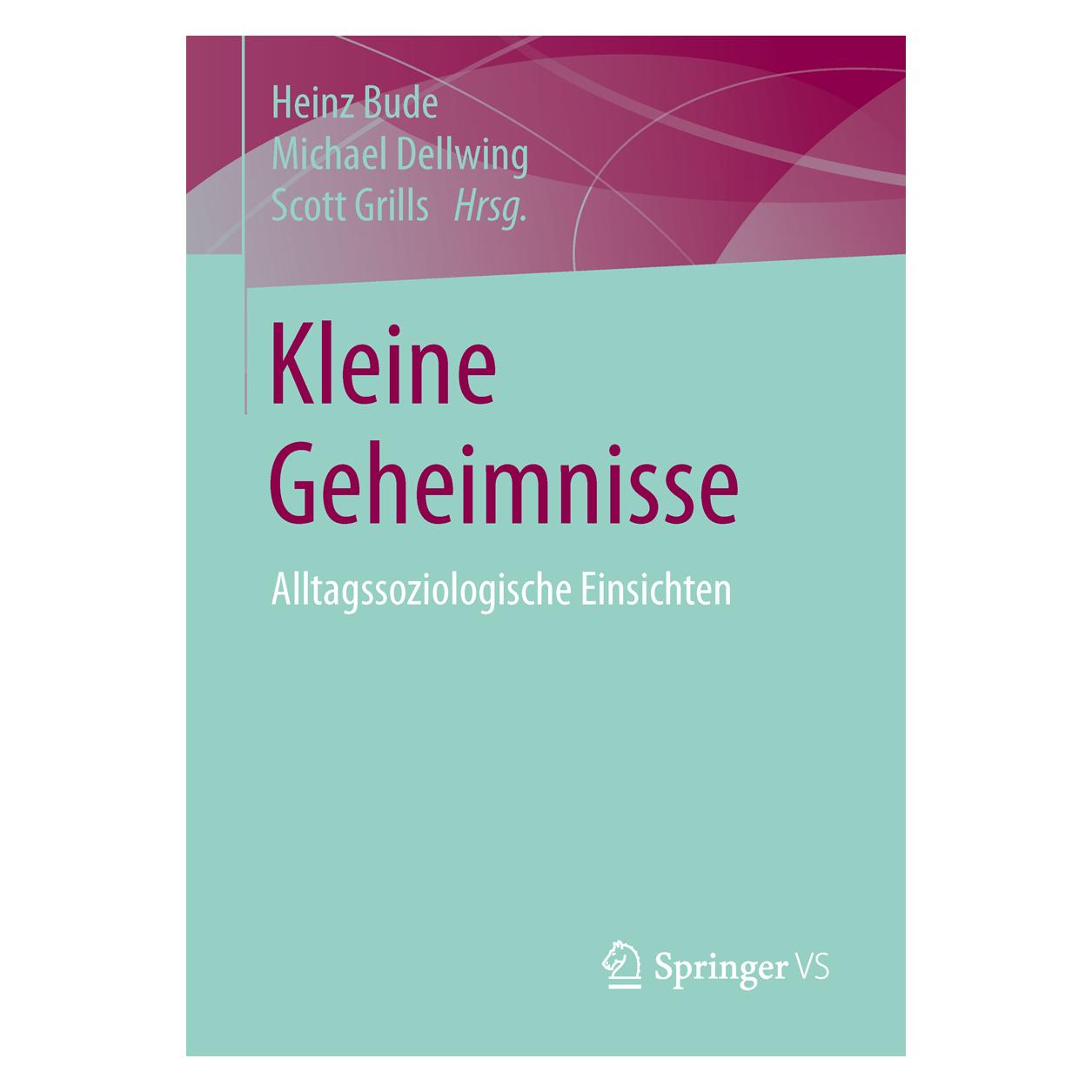 Springer Kleine Geheimnisse (Deutsch, Softcover, Heinz Bude, Michael Dellwing, Scott Grills) (55500179)