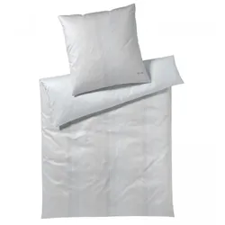 Joop! Bettwäsche GROOVE 4107-09 Silber - 135x200cm + 80x80cm