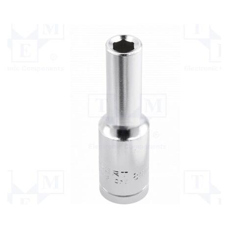 Högert Technik Nasadka sześciokątna 1/2, 19 mm, długa, CrV (19 mm) (HT1A269)