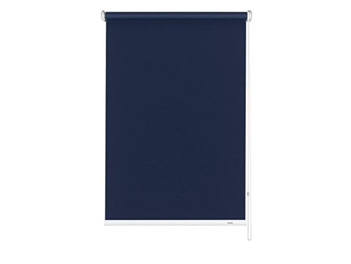 Gardinia 6241122180 Seitenzug-Rollo Abdunklung, abdunkelnd, Blickdicht, 122 x 180 cm, dunkelblau