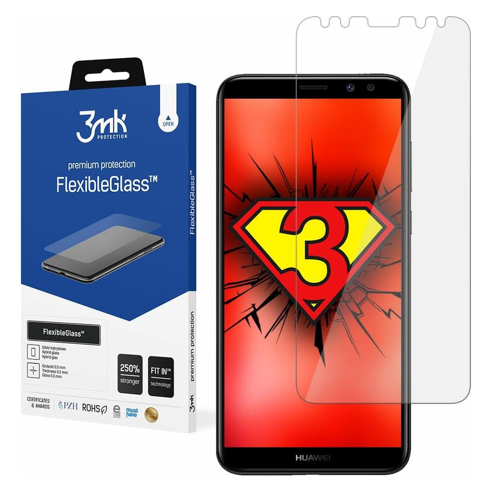 3MK hybrid glass Flexible 2.5D for Huawei Mate 10 Lite (1 Stk., Huawei Mate 10 Lite) (GSM098463)