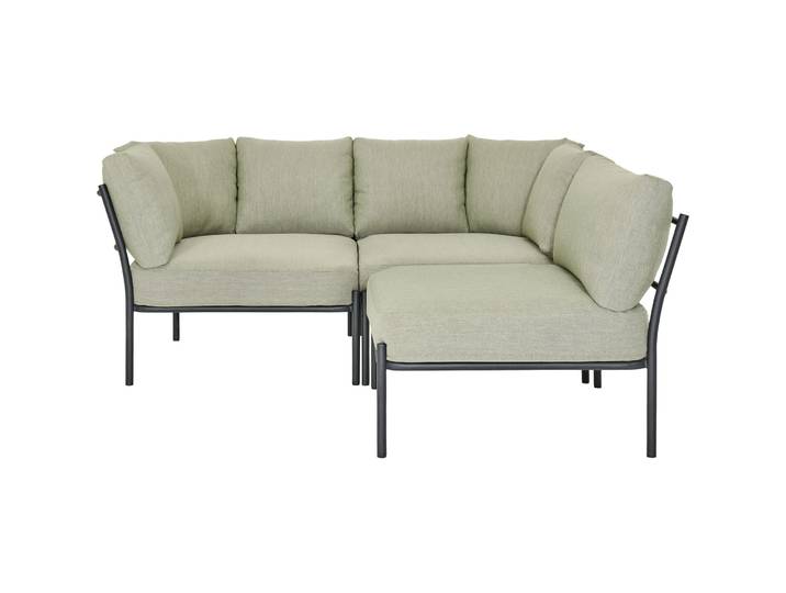 Gartenlounge Viano grün Stahl 2 B 160 T 160 cm - Gartenlounge - Wetterfeste Gartenmöbel & Accessoires