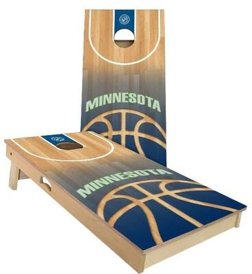 Skip's Garage Minnesota Basketball Outdoor Cornhole Board Set