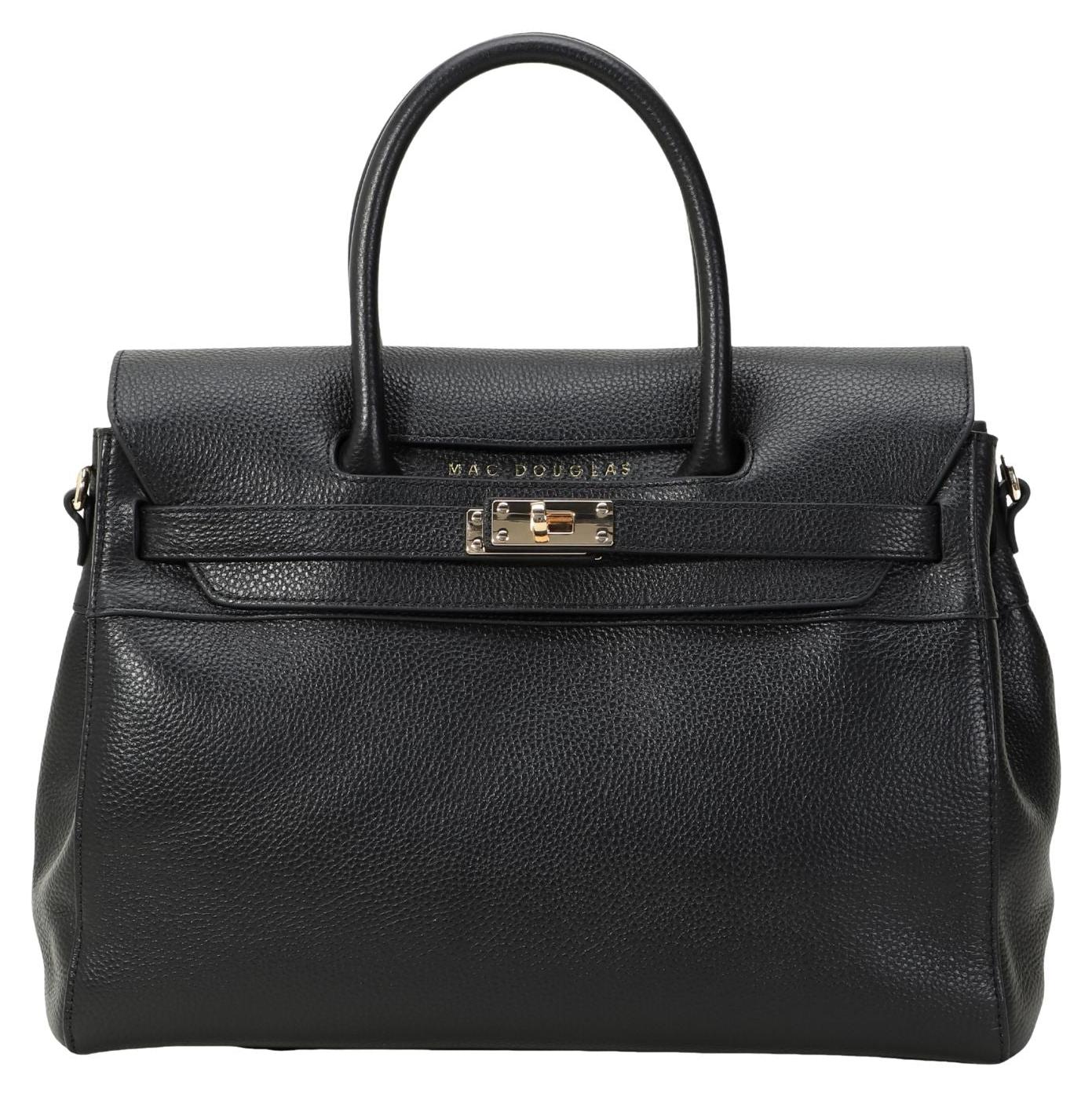 Mac Douglas Handtaschen XS Pylad Alba Leder Schwarz