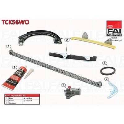 Fai Autoparts Steuerkettensatz [Hersteller-Nr. TCK56WO] für Toyota