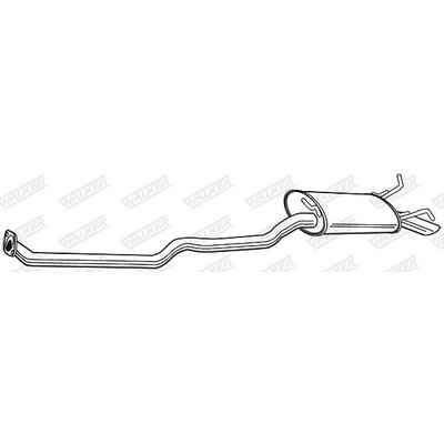 Walker Endschalldämpfer [Hersteller-Nr. 23049] für Hyundai