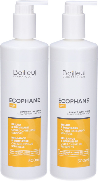 Ecophane Soft Champô Ultra Suave 2x500ml