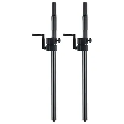 Pronomic Distanzstange/Distanzrohr M20 mit Kurbel 2x Set