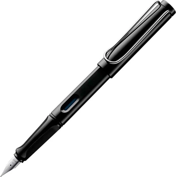 LAMY safari Patronenfüller schwarz hochglänzend M (mittel)