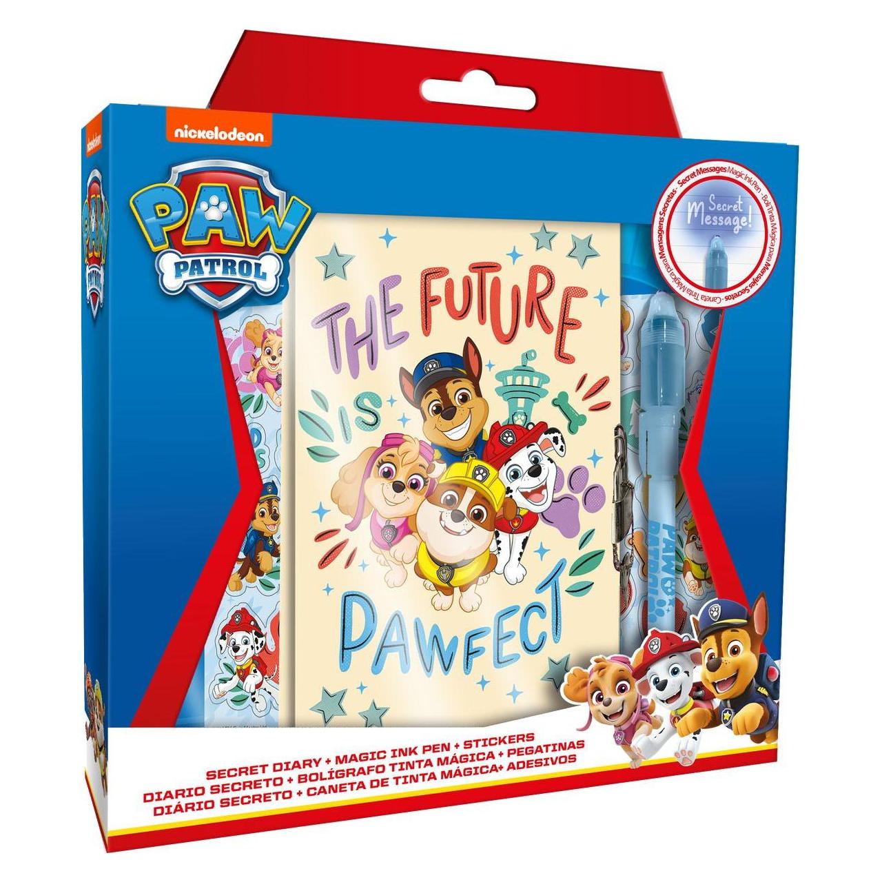 Kids Licensing Paw Patrol Tagebuchset (830.19970)