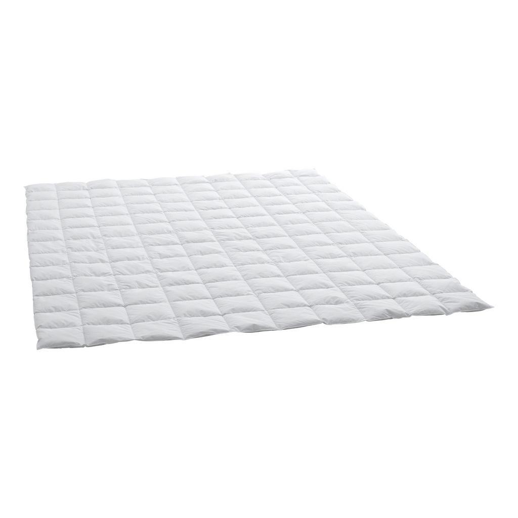 Billerbeck Sommerduvet , Weiss , Textil , Füllung: Federn, Daunen,Federn, Daunen , 160x210 cm , Heimtextilien, Kopfkissen & Duvets, Duvets, Sommerdecken