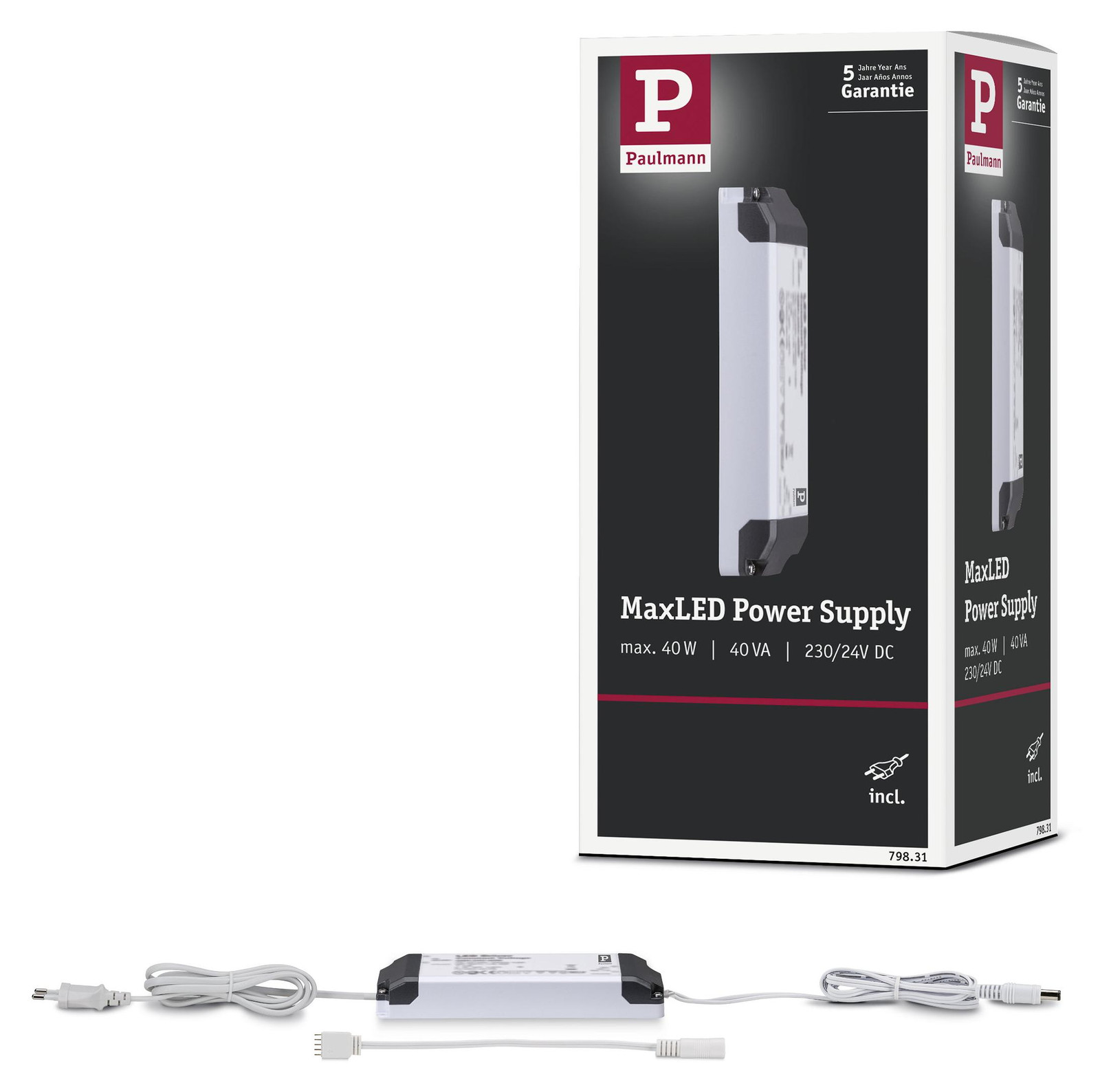 Paulmann MaxLED accessoires voor de voeding